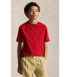 Polo Ralph Lauren Rotes Baumwoll-T-Shirt