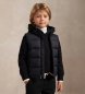 Polo Ralph Lauren Chaleco de plumón Gorham negro
