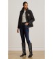 Lauren Ralph Lauren Gewatteerd jack met zwart schild