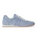 Lauren Ralph Lauren Blaue Dani Turnschuhe aus Wildleder und Leder