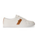Lauren Ralph Lauren Ténis de couro Janson II branco