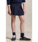 Polo Ralph Lauren Jupe pantalon plissée en ponte marine