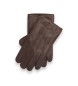Polo Ralph Lauren Guantes de piel para pantalla táctil marrón