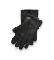Polo Ralph Lauren Guantes de piel para pantalla táctil negro
