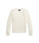 Polo Ralph Lauren Beżowy sweter Cable Knit
