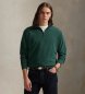 Polo Ralph Lauren Pull en maille ultra-douce avec fermeture éclair verte