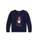Polo Ralph Lauren Polo Bear Fleece Boxy Sweater navy