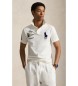 Polo Ralph Lauren Polo com Big Pony Custom Slim Fit branco