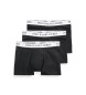 Polo Ralph Lauren Set van 3 zwarte boxers