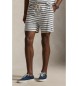 Polo Ralph Lauren Knitted shorts and pointelle white, navy