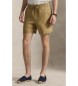 Polo Ralph Lauren Calções polo de linho bege prepster