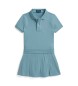Polo Ralph Lauren Boxy Fit Poloshirt und blauer Piqué-Rock und Hose