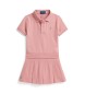 Polo Ralph Lauren Boxy Fit Poloshirt und rosa Piqué-Rock und -Hose