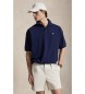 Polo Ralph Lauren Pólo em piqué Relaxed Fit azul-marinho