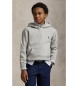 Polo Ralph Lauren Szara bluza polarowa z kapturem