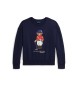 Polo Ralph Lauren Sudadera Polo Bear Fleece Boxy marino
