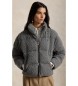 Polo Ralph Lauren Grey padded wool and cashmere jacket