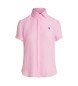 Polo Ralph Lauren Camicia sportiva rosa in tessuto