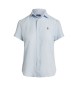 Polo Ralph Lauren Camicia sportiva blu in tessuto