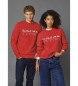 Red Bull Racing x Pepe Jeans Sweatshirt Rbr Team Logo Crew vermelho