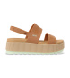 Reef Brown Water Vista Higher Sandals