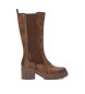 Refresh Botas casual taupe -Altura tacn 6cm-