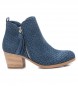 Refresh Ankle boots 170572 Blue -Heel height 5cm