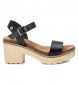 Refresh Sandals 170643 black -Heel height: 8cm