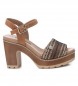 Refresh Brown sandals 170694 -Heel height 10cm