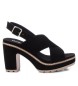 Refresh Sandals 171561 black -Heel height 8cm
