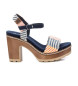 Refresh Sandals 171800 blue -Heel height 8cm