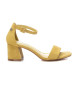 Refresh Sandały 171830 żółte - Wysokość obcasa 6cm