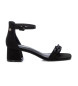 Refresh Sandals 171892 black -Heel height 5cm
