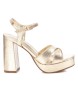 Refresh Sandals 171896 gold -Heel height 9cm