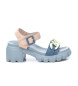 Refresh Sandaler 171937 blå -Hög klack 6cm