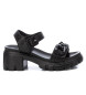 Refresh Sandaler 171937 sort -Højde hæl 6 cm