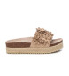 Refresh Sandales en cuir 172462 beige