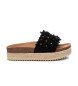 Refresh Sandales en cuir 172462 noir
