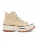 Refresh Zapatillas de botin beige