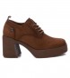 Refresh 171485 bruine schoenen -Hakhoogte 8cm