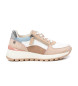 Refresh Leather trainers 172446 beige