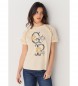 Lois Jeans T-shirt 133066 geel