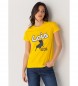Lois Jeans T-shirt 133099 jaune