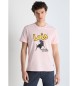 Lois Jeans T-shirt 134752 roze