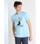 Lois Jeans T-shirt 134753 niebieski