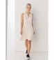 Lois Jeans Krótka sukienka 132991 biały