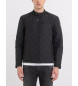 Replay Abrigo Poly Oxford negro