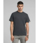 Replay Graues bedrucktes T-shirt