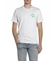 Replay Hvid T-shirt med logo