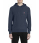 Replay Sweat  capuche en coton bleu tricot